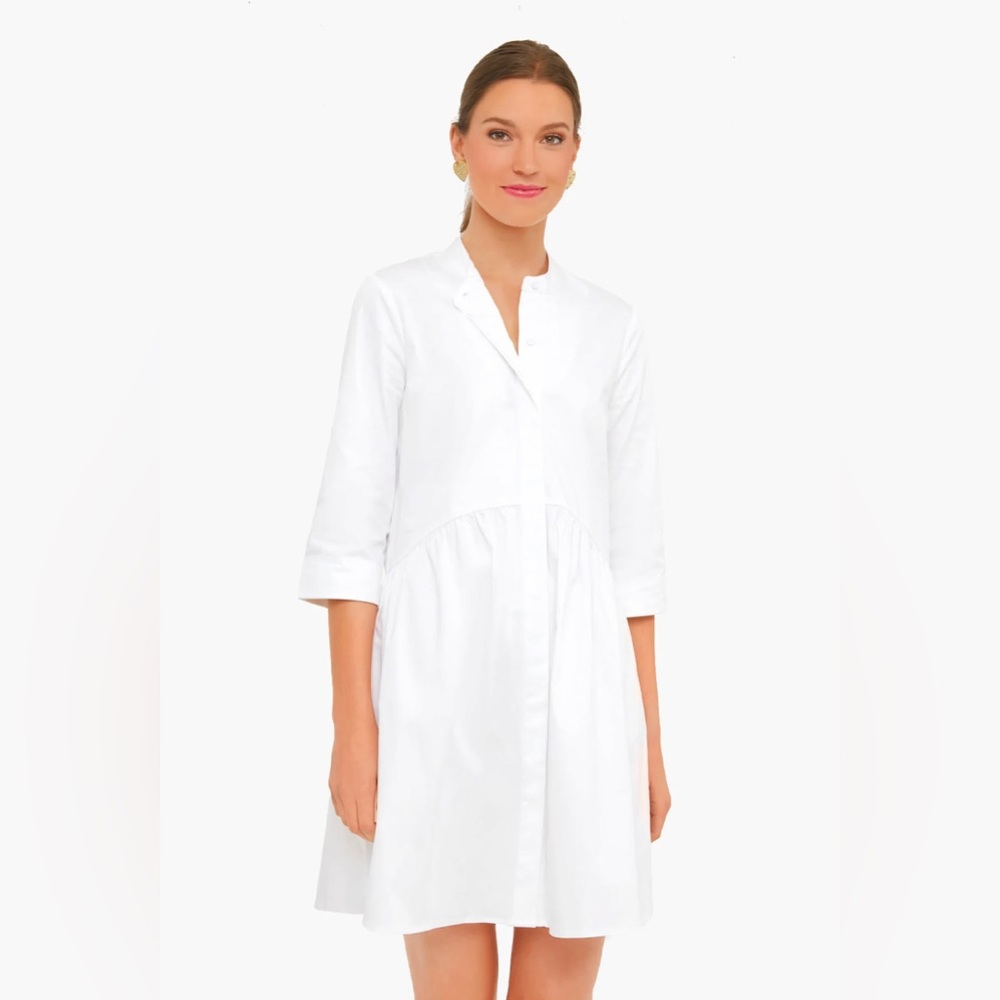 Tuckernuck White Royal Shirt Dress